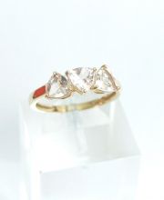 Eleganter Morganit Ring aus 375/000 Gold mit ca.1,50ct A612