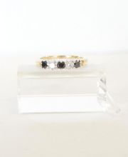 Edler 375/000 Gold Memory Brillantring mit ca. 0,60 ct  A129