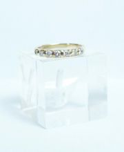 Wertvoller  Brillant Memoryring 0,35ct in 750/000 Gelbgold A1317