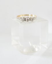 Brillantring in 750/000 Gelbgold mit ca. 0,35ct aus England A144