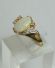 Wertvoller Edel Opal Brillant Damenring 585/000 Gelbgold A1812