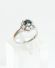 Eleganter Safir Brillant Damenring aus 585/000 Weissgold A1833
