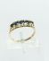 Safir Diamant Damenring aus 375/000 Gelbgold A1830