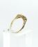 Safir Diamant Damenring aus 375/000 Gelbgold A1830