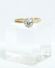 Art-Deco Brillantring 750/000 Gelbgold und Platin mit ca.0,50ct