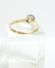Art-Deco Brillantring 750/000 Gelbgold und Platin mit ca.0,50ct