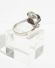 Moderner, futuristischer Ring in 585/000 Weissgold mit Onyx A104