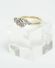 Antiker Brillantring 750/000 Gelbgold mit ca. 0,20ct aus England
