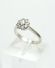 750/000 Weissgoldring mit ca.0,40ct im Bl�tendesign A1203