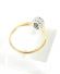 Eleganter Safir Diamantring 750/000 Gelbgold aus England A1239