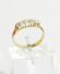 Edler 750/000 Gold antiker Brillantring ca.0,50ct A481