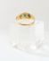 Antiker T�rkis Damenring in 625/000 (15ct) Gelbgold A1444