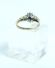 Sch�ner Safir Diamantring in 375/000 Gelbgold A1499